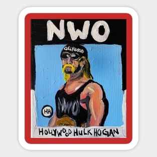 Hollywood Hulk Hogan Sticker